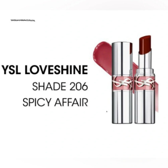 YSL LOVESHINE LIP OIL STICK 206 Spicy Affair - Picture 3 of 6